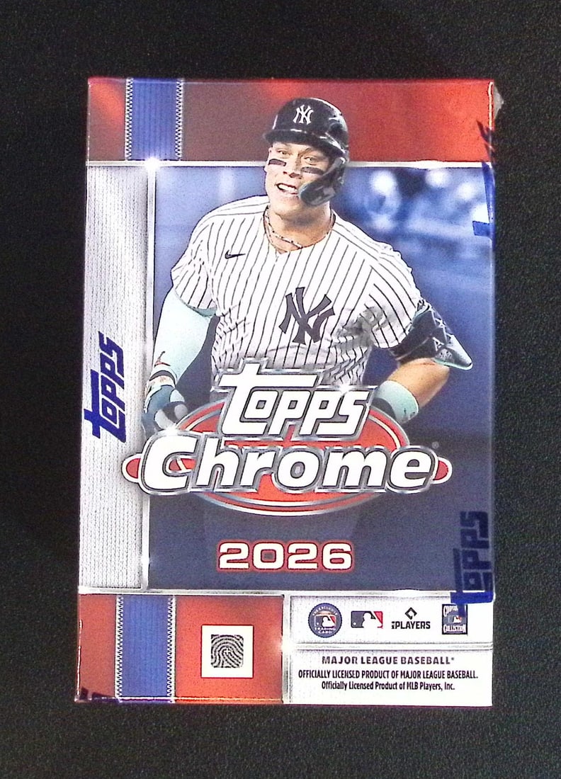 2026 Topps Chrome Baseball Blaster Box