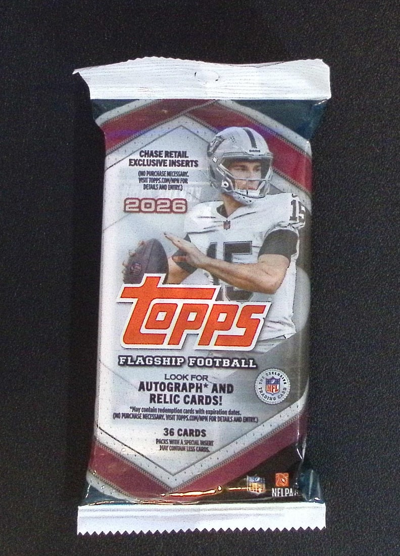 2026 Topps Flagship Football Fat Pack: Topps & Bowman Football NFL Trading Sports Cards, Sports Cards for Sale Near Me, Super Bowl & Hall of Fame Player Cards, Resurgence, Composite, SP, SSP, Valuable Auction Memorabilia Lots For Sale On L