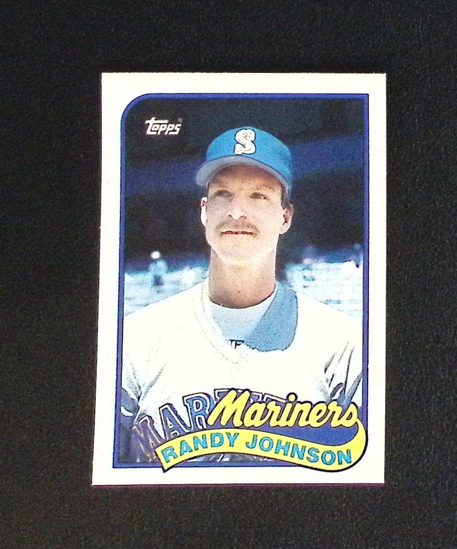Randy Johnson Rookie Card 1989 Topps Traded #57T Seattle Mariners