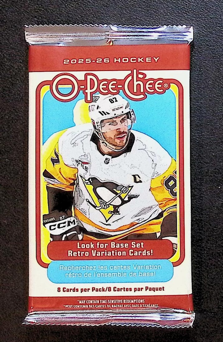 2025-'26 O Pee Chee Hockey Blaster Box Pack