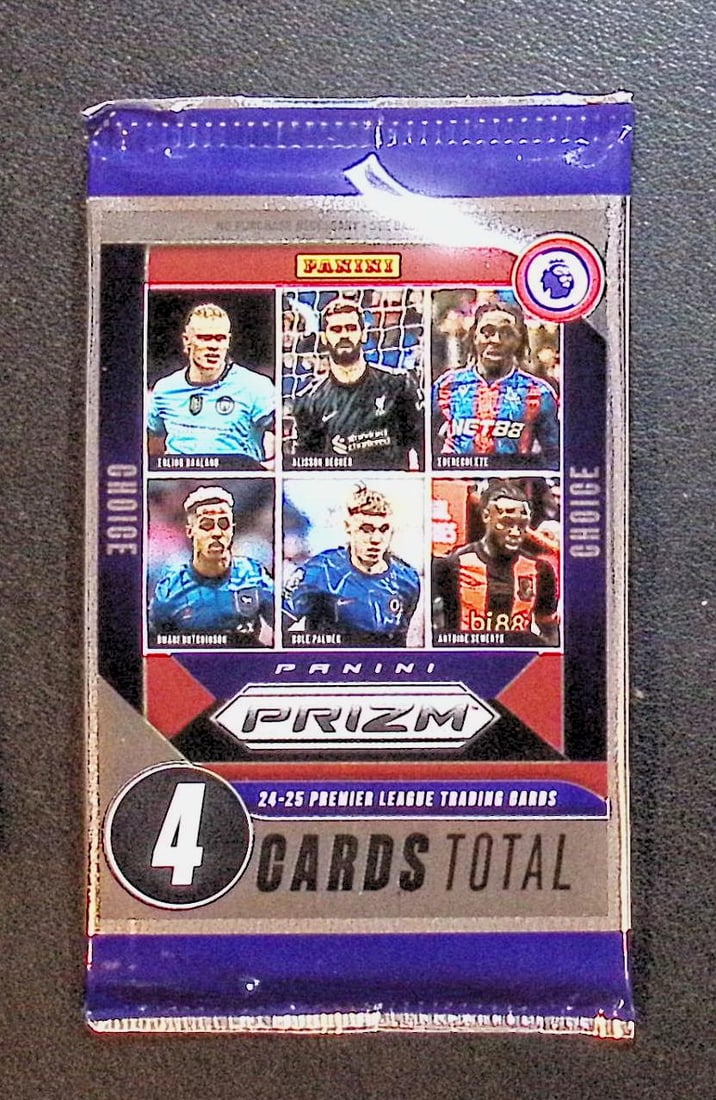 2024-25 Panini PRIZM Premier League Soccer Card Retail Box Pack (1 of 1)