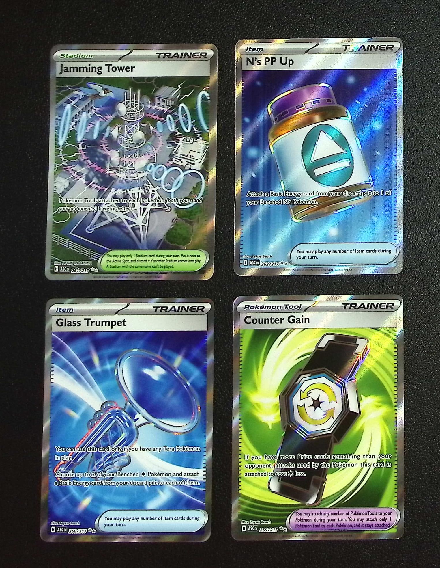 Lot of 4 Pokemon Ascended Heroes Ultra Rare Cards. All Different, See Pictures: Pokemon Trading Card Game Cards, Charizard, Pikachu, Mewtwo, Reverse Holo, Holo Rare, Secret Rare Cards, Full Art Cards, Eevee, Ultra Rare Card, Illustration Rare, Special Illustration Rare SIR
