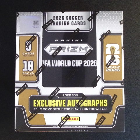 2026 Panini Prizm FIFA World Cup Hobby Preferred Box: Panini Soccer Select, Prizm, Mosaic, Contenders, Revolution, Phoenix, FIFA World Cup, Soccer Rookie FIFA Sports Trading Cards, Silver, SP, SSP, Wave Prizms, Numbered Cards, Soccer sports Cards for Sal