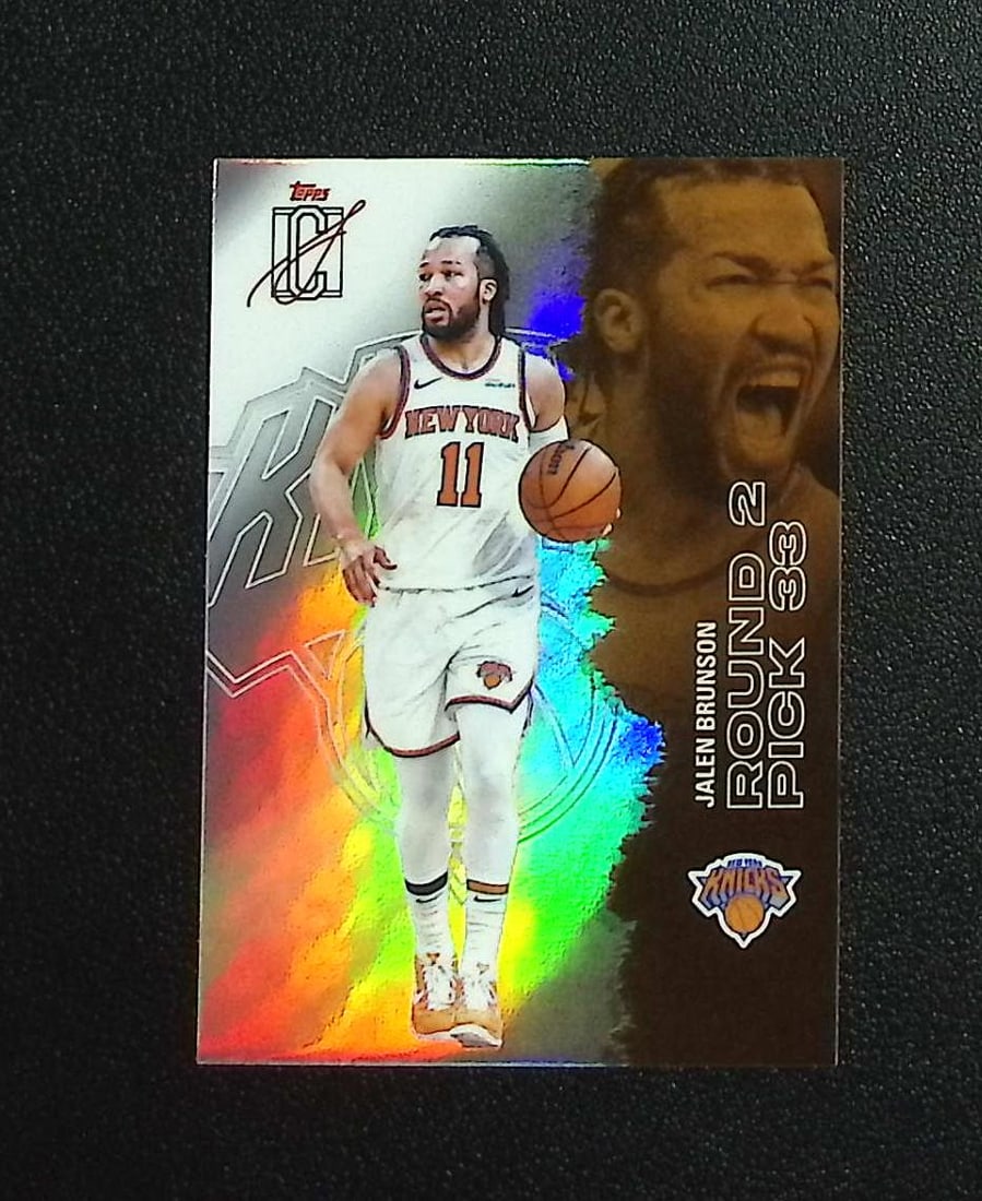 Jalen Brunson Chrome Refractor 2025-26 Topps Signature Class #58 New York Knicks: Topps & Bowman Basketball NBA Trading & Sports Cards, Sports Cards for Sale Near Me, Chrome, Refractor, SP, SSP, Valuable Auction Memorabilia Lots Sold On Line, NBA Championship & Hall of Fame Player