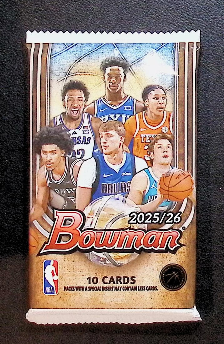 2025-26 Bowman Basketball Mega Box Pack - Cooper Flagg & Kon Knueppel Rookie Cards: Bowman Basketball NBA Trading & Sports Cards, Sports Cards for Sale Near Me, Champion and Hall of Fame Players, Auction Lots for Sale On Line