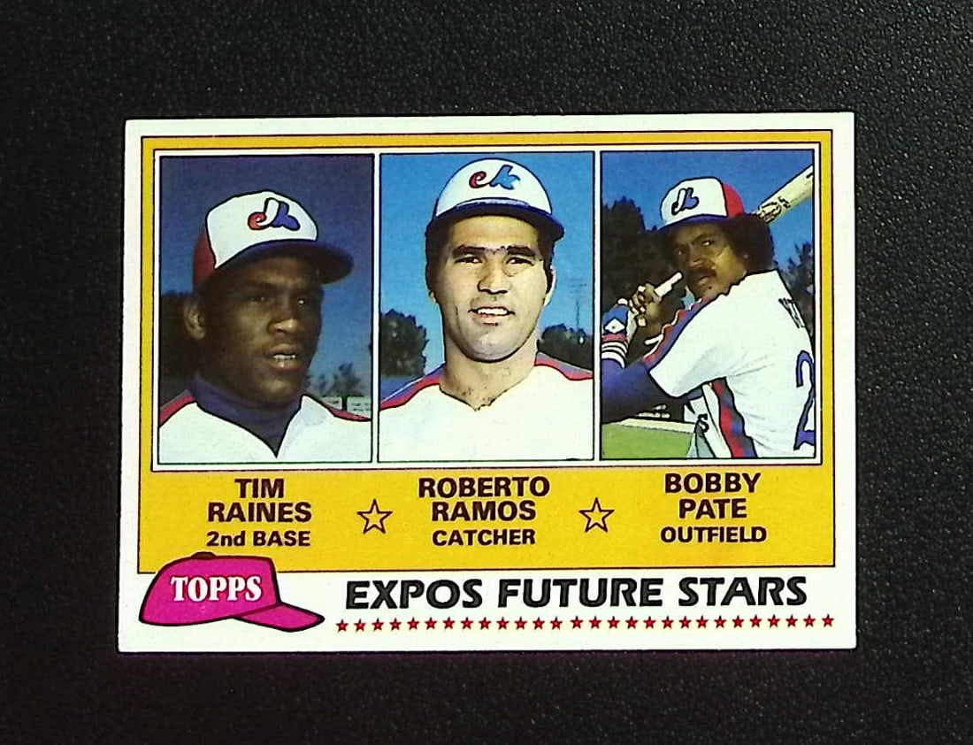 Expos Future Stars Tim Raines 1981 Topps #479