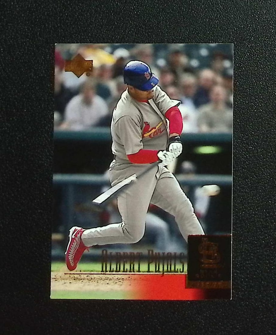 Albert Pujols Rookie Card 2001 Upper Deck #295 St. Louis Cardinals (1 of 2)