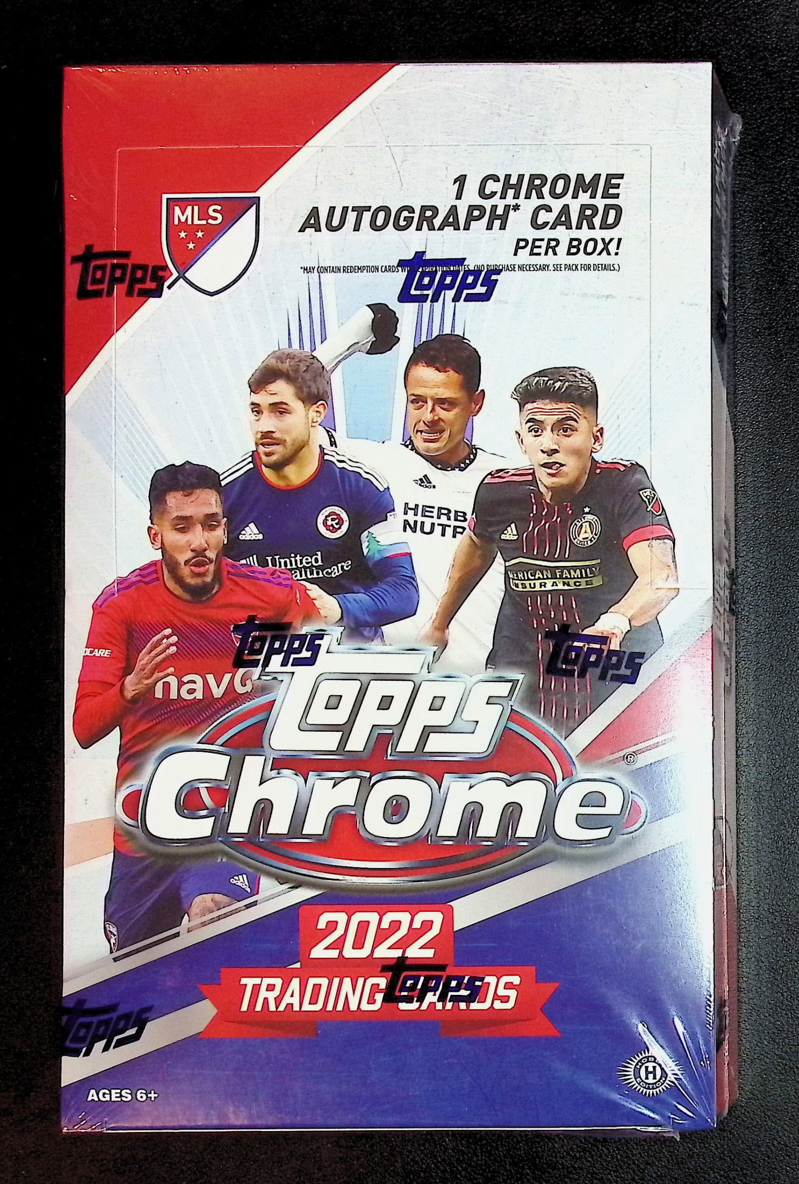 2022 Topps MLS Soccer Hobby Box: Topps Soccer Chrome, Refractor, X-Fractor, Soccer Rookie UEFA Sports Trading Cards, Silver, SP, SSP, Wave Prizms, Numbered Cards, Soccer sports Cards for Sale Near Me, UEFA Championship & Hall of Fame