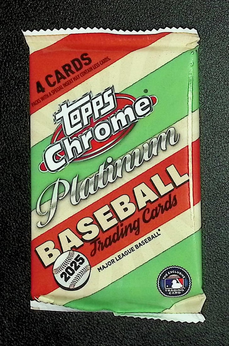 2025 Topps Chrome Platinum Baseball Cards BLASTER BOX PACK