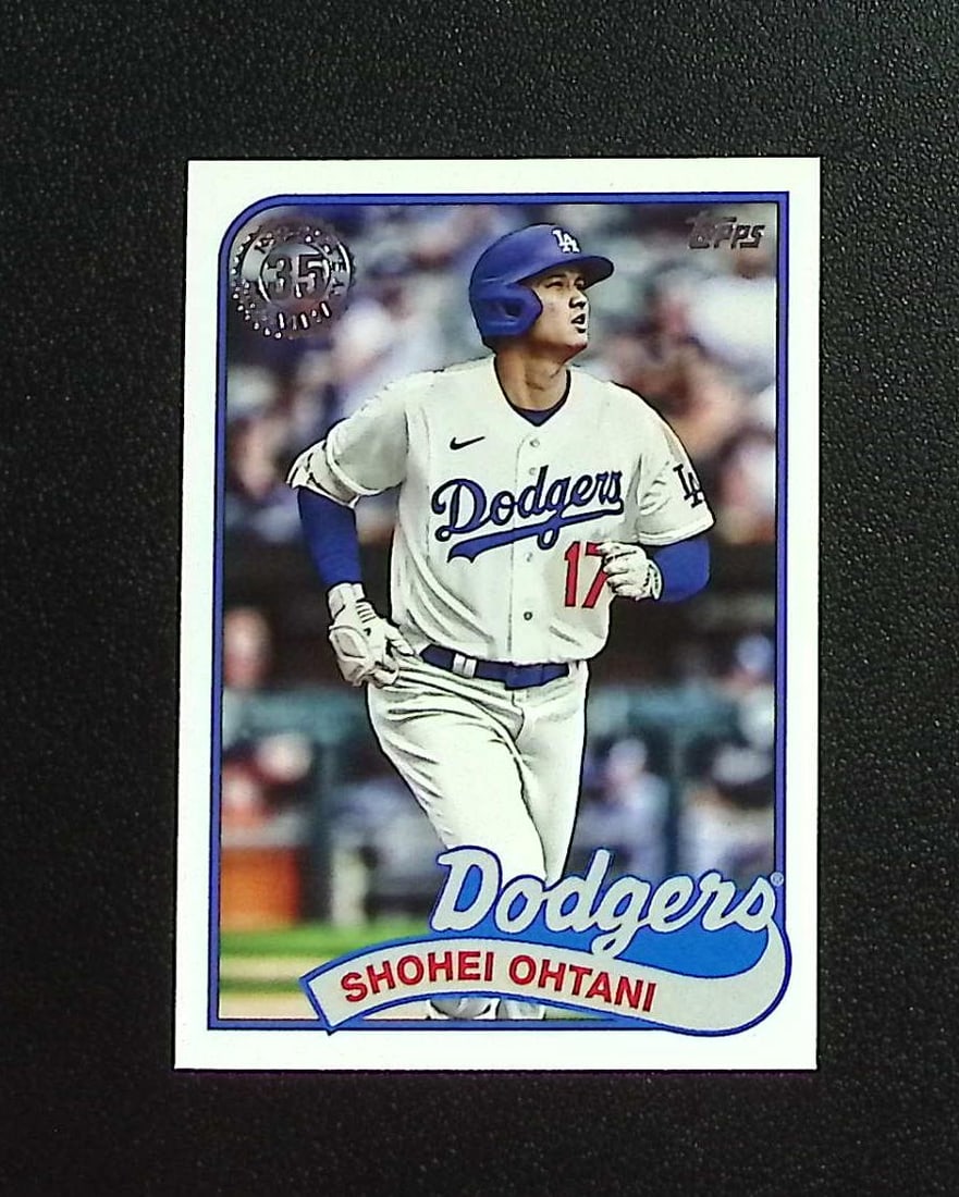 Shohei Ohtani 35th Anniversary 2024 Topps #89B2-1 Los Angeles Dodgers: Topps, Bowman, & Fanatics Baseball MLB Trading & Sports Cards, Sports Cards for Sale Near Me, World Series & Hall of Fame Players Memorabilia, Refractors, X-Fractors, Numbered, SP, SSP, Valuable Aucti