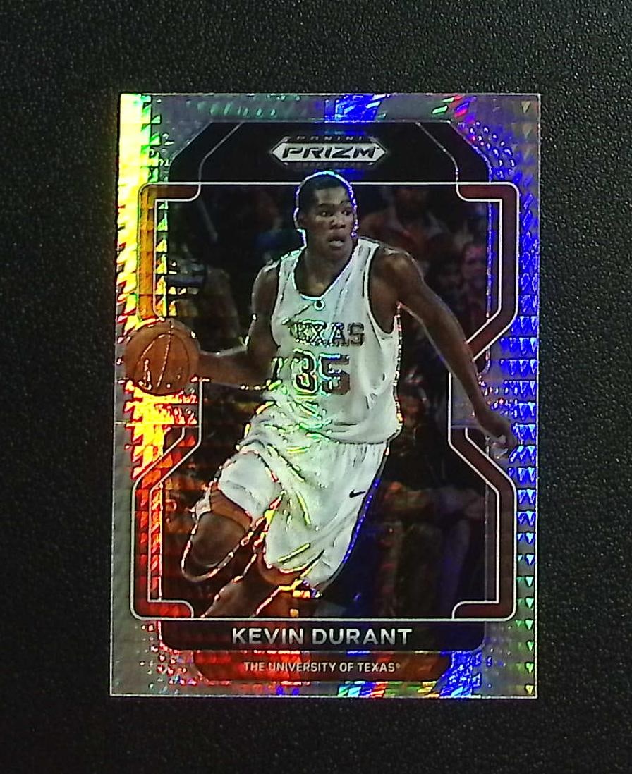 Kevin Durant Hyper Prizm 2022 Prizm Draft Picks #32 Texas Longhorns: Panini, Donruss Optic, Donruss Select, Prizm, Mosaic, Contenders, Revolution, Phoenix, NBA Hoops, Rookie NFL Sports Trading Cards, Silver, SP, SSP, Wave Prizms, Numbered Cards, Basketball sports Cards