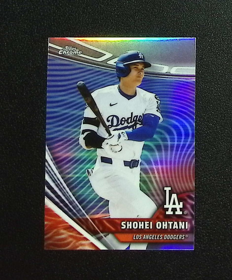 Shohei Ohtani Chrome Rivals Home 2026 Topps Chrome #RVH-25 Los Angeles Dodgers: Topps, Bowman, & Fanatics Baseball MLB Trading & Sports Cards, Sports Cards for Sale Near Me, World Series & Hall of Fame Players Memorabilia, Refractors, X-Fractors, Numbered, SP, SSP, Valuable Aucti