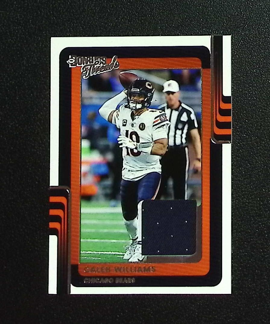 Caleb Williams Patch 2025 Donruss #DTH-CWS Chicago Bears: Panini, Donruss Optic, & Donruss Select, Prizm, Mosaic, Contenders, Zenith, Phoenix, Illusions, Absolute, Rookie NFL Sports Trading Cards, SP, SSP, Cards, Football Cards for Sale Near Me, Superbowl & 