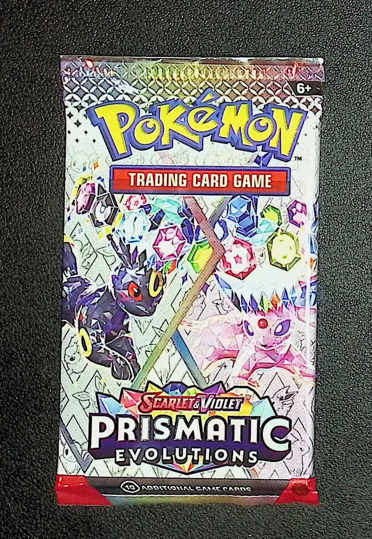 2025 Pokemon Scarlet & Violet Prismatic Evolutions 10 Card Booster Pack Charizard: Pokemon Trading Card Game Cards, Charizard, Pikachu, Mewto, EX, Referse Holo, Holo Rare Cards, Secret Rare Cards, Full Art Cards, Evee, 3 Stars Ultra Rare Cards, Double Rare, Illustration Rare, Specia