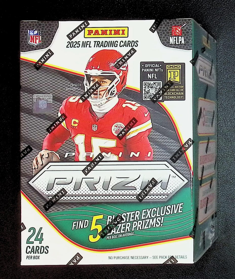 2025 Panini Prizm Football BLASTER BOX - Jaxson Dart, Cam Skattebo, Travis Hunter, Emeka Egbuka: Panini Rookie Football NFL Trading & Sports Cards, Rookie Cards in This Set are Jaxson Dart, Cam Ward, Shedeur Sanders, Cam Skattebo, Travis Hunter, Football & Sports Cards for Sale Near Me, Silver, W