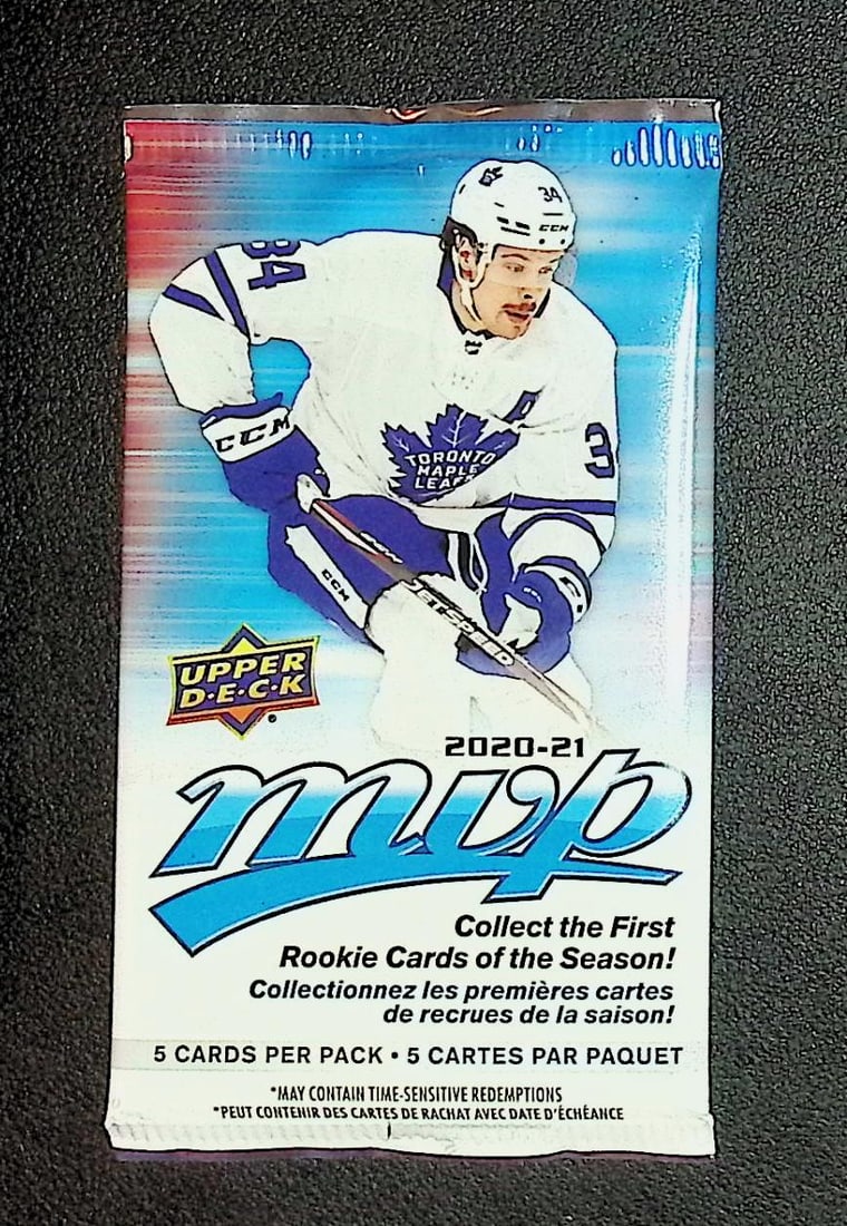 2020-21 Upper Deck MVP Hockey Card BLASTER BOX PACK Sports Cards: Upper Deck Hockey NHL Trading & Sports Cards, Sports Cards for Sale Near Me, Connor McDavid, Alex Ovechkin, Sidney Crosby, Nathan McKinnon, Stanley Cup & Hall of Fame Players, Auction Memorabilia Lots