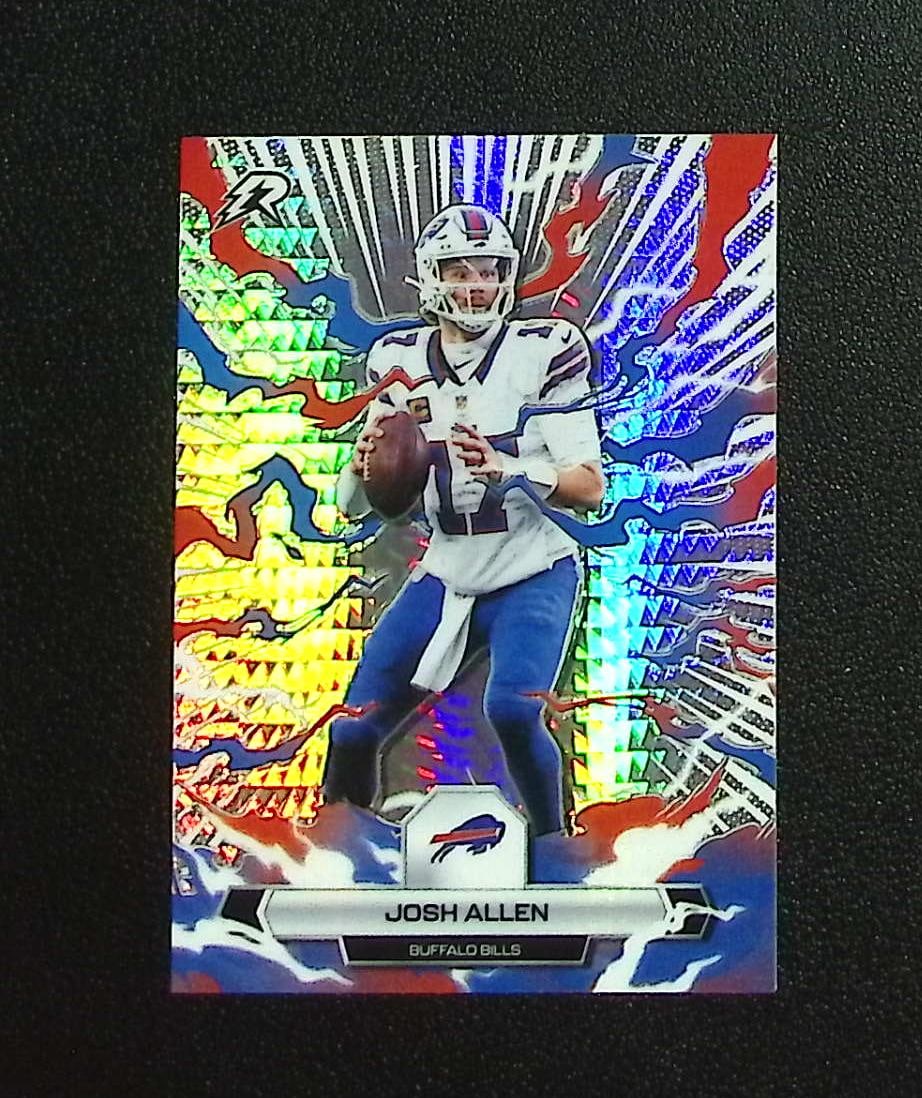 Josh Allen Prism Refractor 2025 Topps Resurgence #10 Buffalo Bills: Topps & Bowman Football NFL Trading Sports Cards, Sports Cards for Sale Near Me, Super Bowl & Hall of Fame Player Cards, Resurgence, Composite, SP, SSP, Valuable Auction Memorabilia Lots For Sale On L