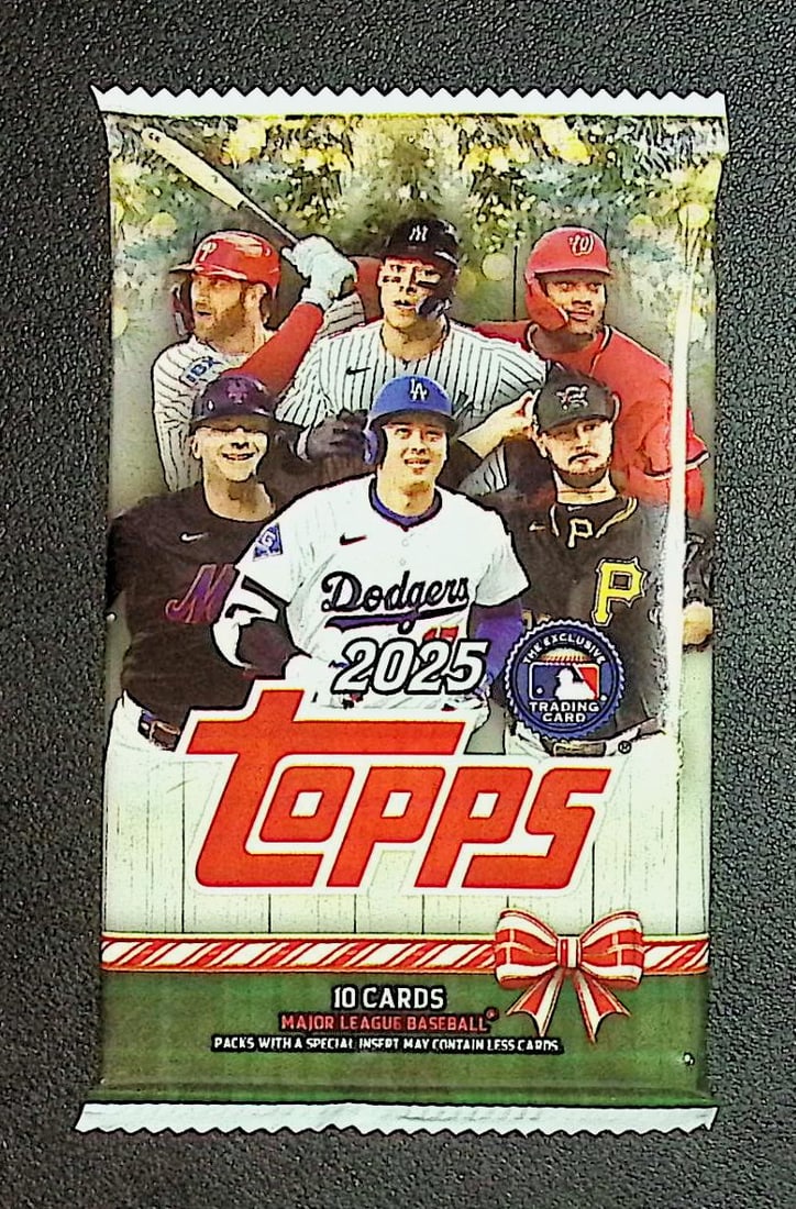 2025 Topps HOLIDAY Baseball MEGA BOX PACK (1 of 1)