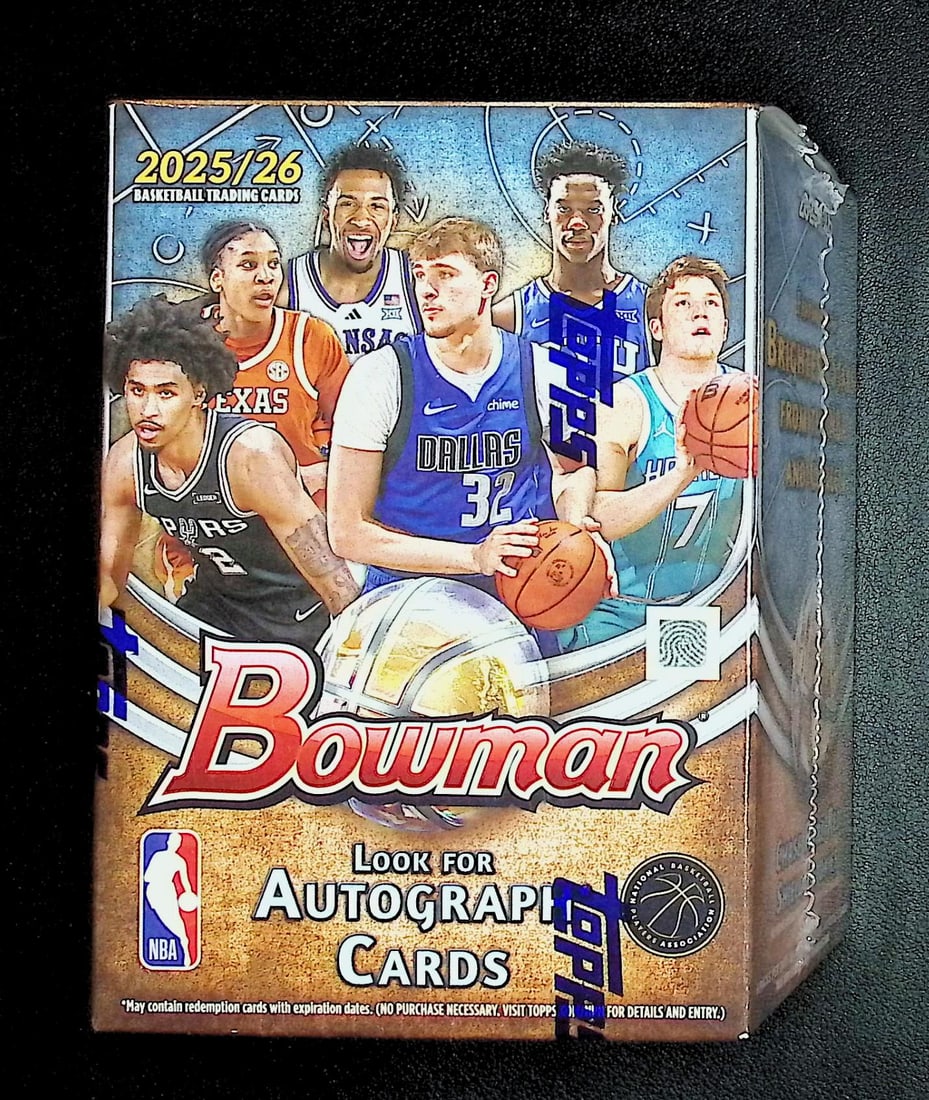 2025-26 Bowman Basketball Blaster Box - Cooper Flagg & Kon Knueppel Rookie Cards (1 of 1)