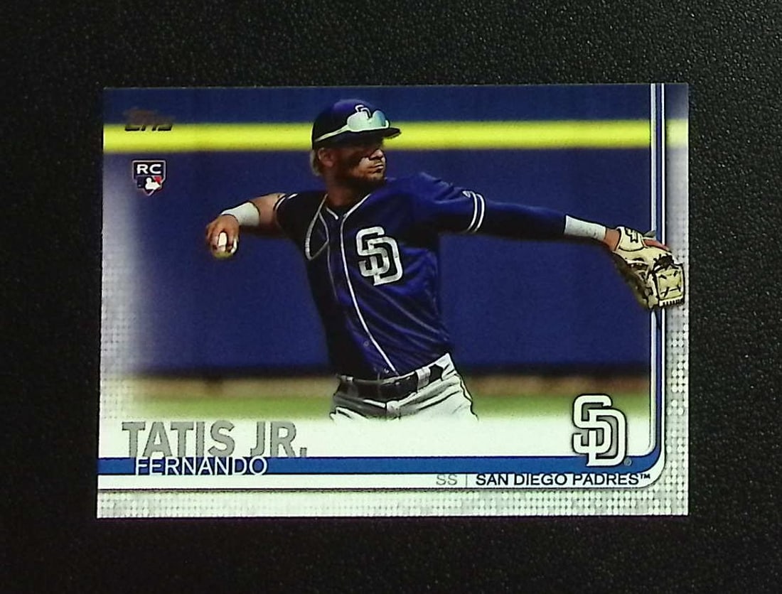 Fernando Tatis Jr. Rookie Card 2019 Topps Series 2 #410 San Diego Padres: Topps, Bowman, & Fanatics Baseball MLB Trading & Sports Cards, Sports Cards for Sale Near Me, World Series & Hall of Fame Players Memorabilia, Refractors, X-Fractors, Numbered, SP, SSP, Valuable Aucti