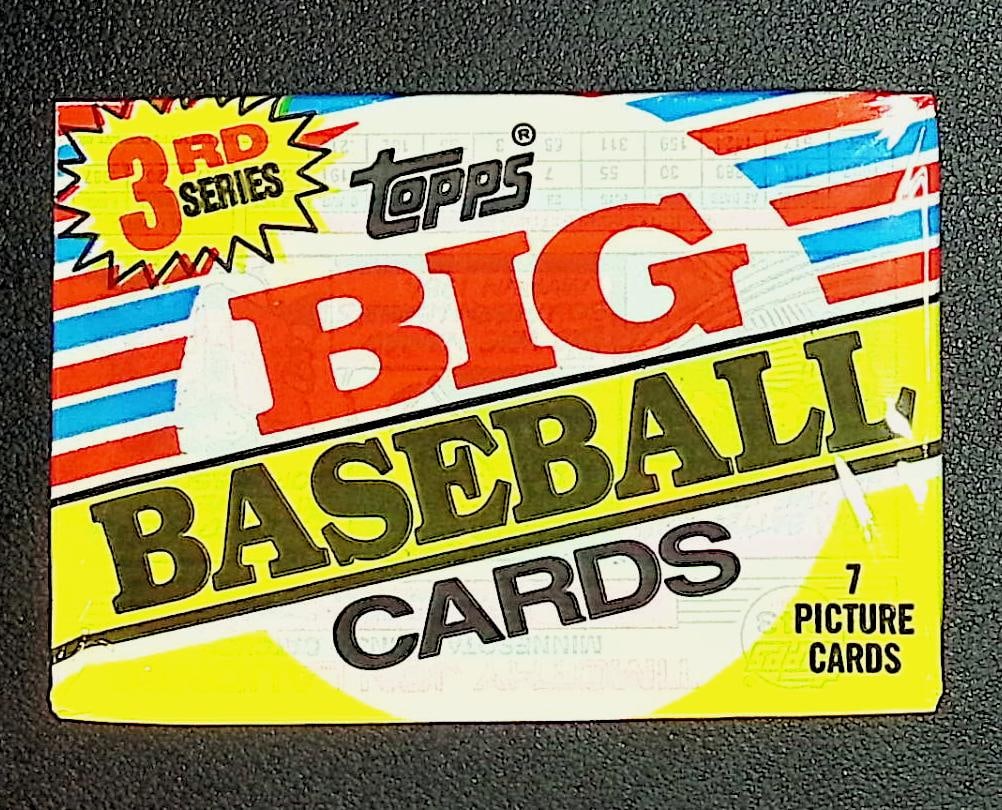 1988 Topps Vintage Big Baseball Cards Series 3 Retail Wax Pack, Sports Cards: Topps Valuable Vintage MLB Rookie Baseball Trading Cards, Gary Carter, Nolan Ryan, Orel Hersheiser, Don Mattingly, Mike Schmidt Philadelphia Phillies, Old Sports Cards for Sale Near Me, World Series &