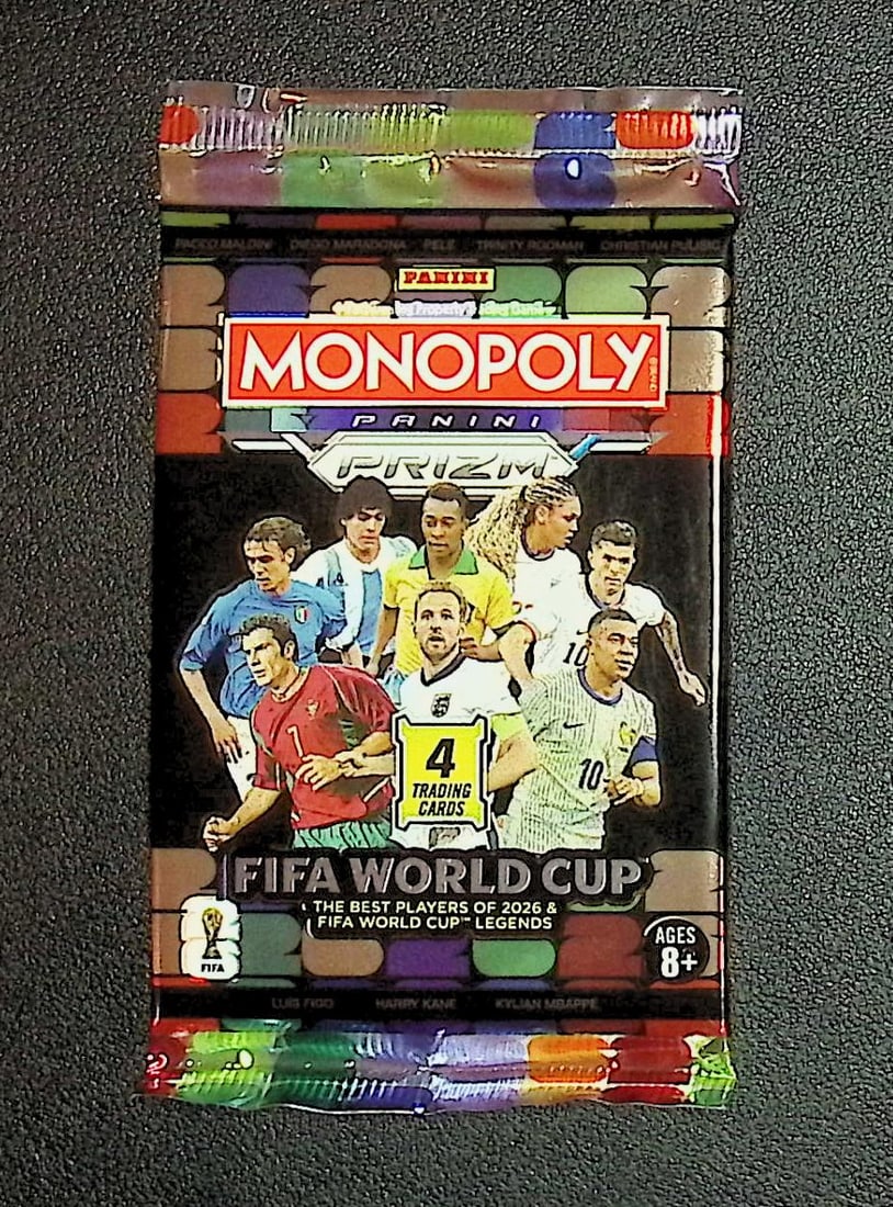 2026 Panini Prizm Monopoly FIFA World Cup Soccer Blaster Box Pack (1 of 1)
