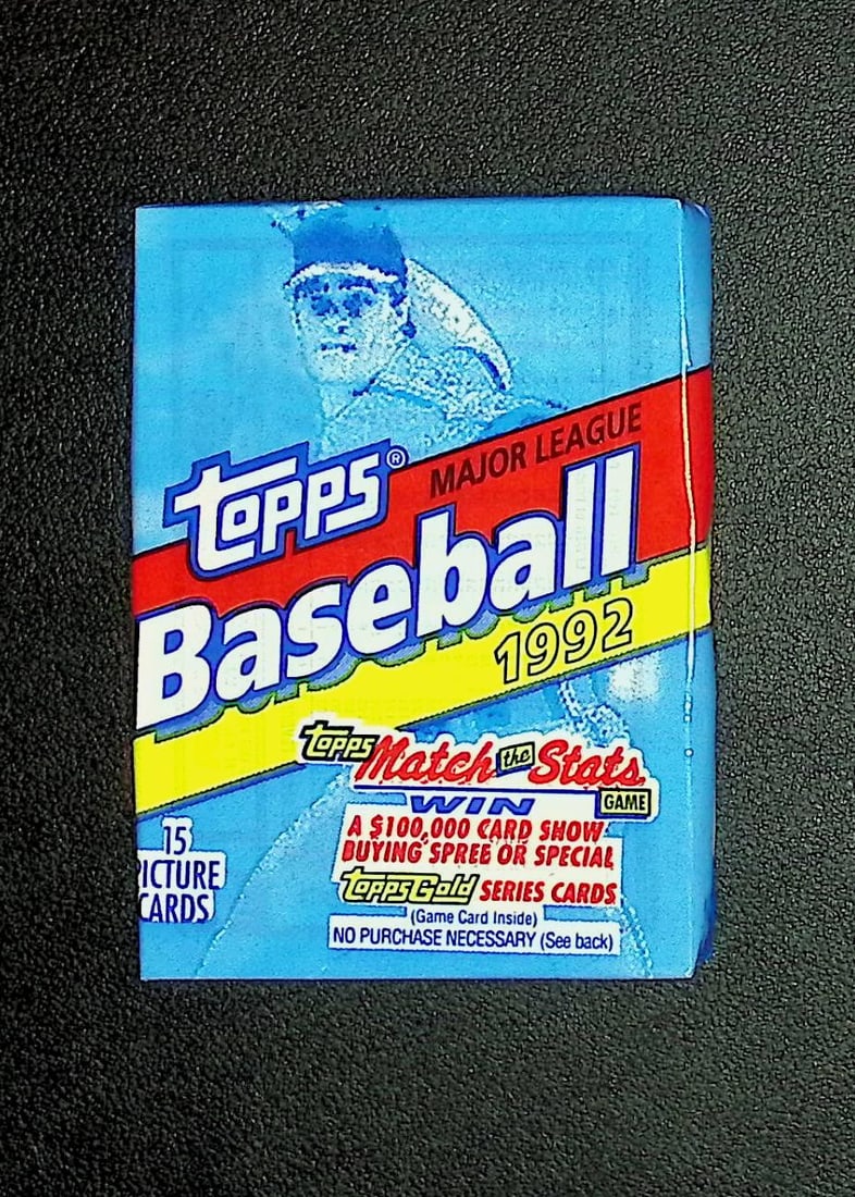 1992 Topps Vintage Series 1 Baseball Cards RETAIL BOX WAX PACK, Sports Cards Rookie Cards: Topps Vintage Rookie Basseball MLB Trading & Sports Cards, Old Baseball and Sports Cards For Sale Near Me, World Series Players, Hall of Fame Stars, Nolan Ryan, Ryne Sandberg, Bo Jackson, Don Mattingl