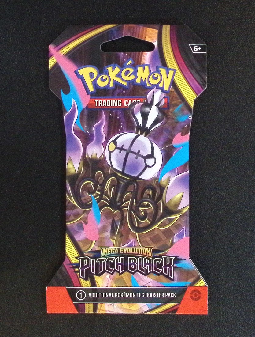 Pokemon Pitch Black Sleeved 10 Card Booster Pack: Pokemon Trading Card Game Cards, Charizard, Pikachu, Mewtwo, Reverse Holo, Holo Rare, Secret Rare Cards, Full Art Cards, Eevee, Ultra Rare Card, Illustration Rare, Special Illustration Rare SIR