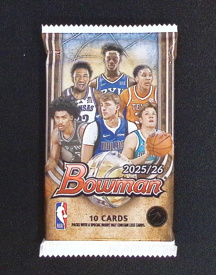 2025-26 Bowman Basketball BLASTER BOX PACK - Cooper Flagg & Kon Knueppel Rookie Cards: Bowman Basketball NBA Trading & Sports Cards, Sports Cards for Sale Near Me, Champion and Hall of Fame Players, Auction Lots for Sale On Line