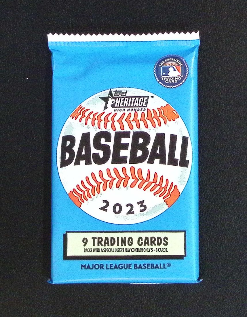 2023 Topps Heritage Baseball HIGH NUMBER BLASTER BOX PACK: Topps Heritage Baseball MLB Trading & Sports Cards, Sports Cards for Sale Near Me, World Series & Hall of Fame Players, Auction Lots for Sale on Line, Shohei Ohtani, Sparkles, Rookie Cards, SP, SSP, N