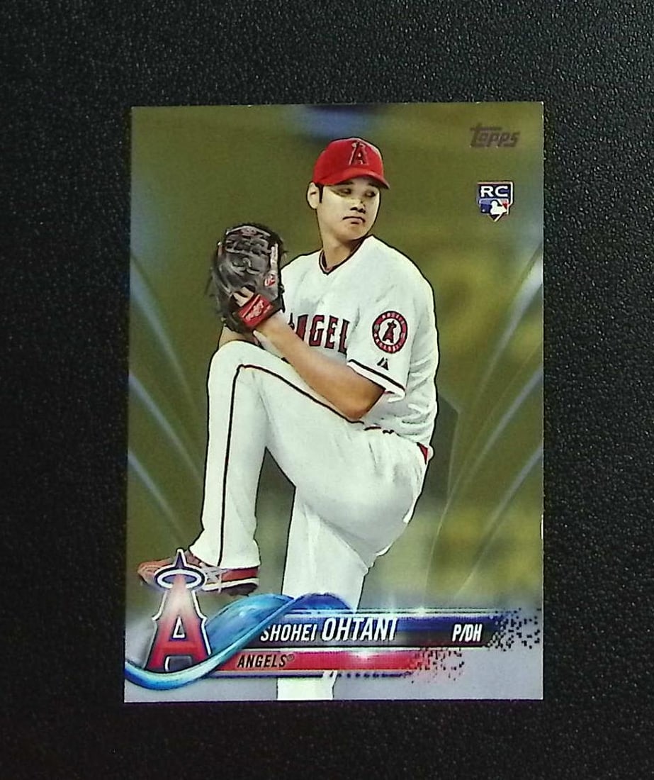 Shohei Ohtani Rookie Card Gold /2018 2018 Topps Series 2 #700 Angels, Dodgers: Topps, Bowman, & Fanatics Baseball MLB Trading & Sports Cards, Sports Cards for Sale Near Me, World Series & Hall of Fame Players Memorabilia, Refractors, X-Fractors, Numbered, SP, SSP, Valuable Aucti