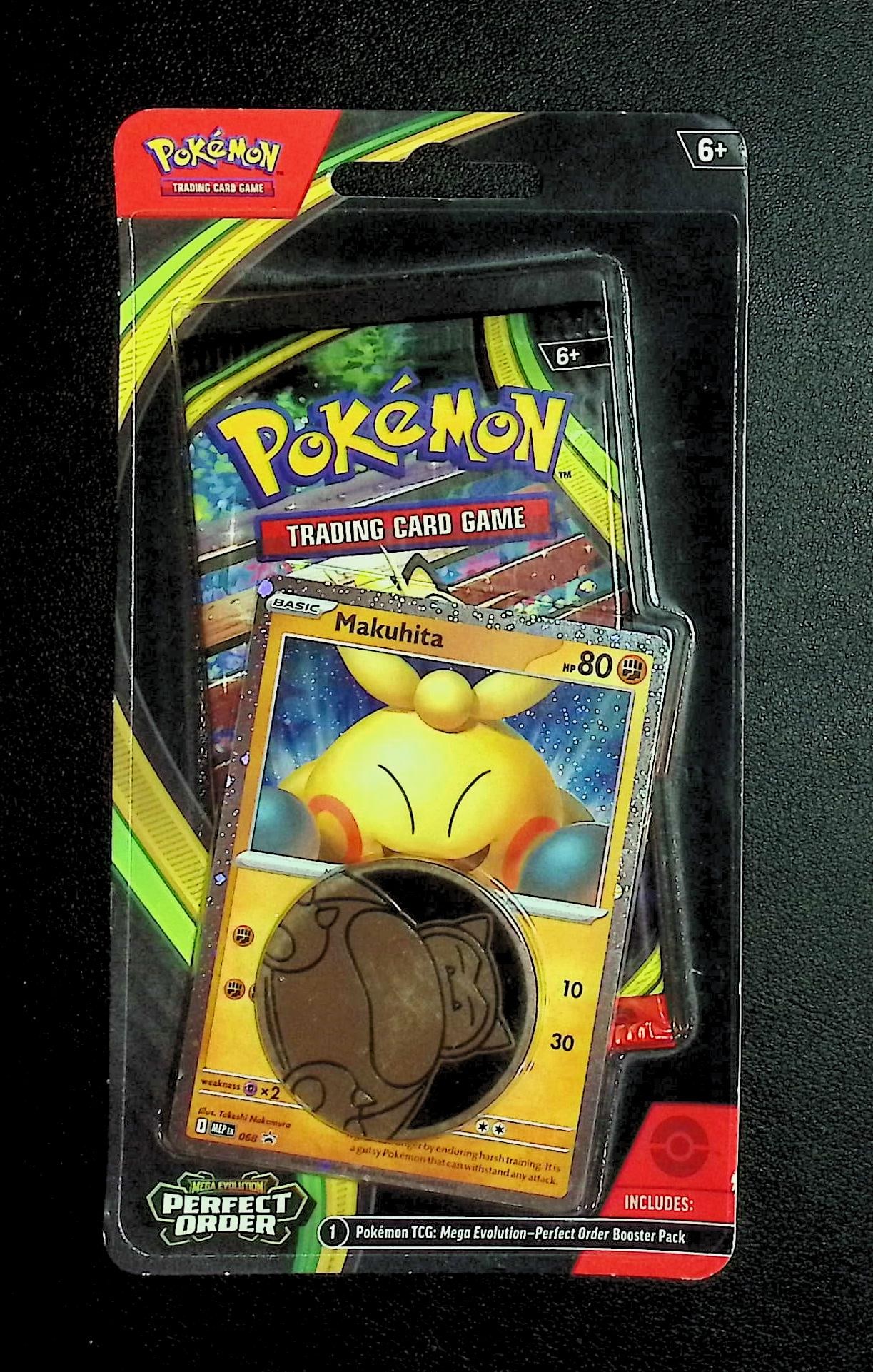 Pokemon Perfect Order Single Booster Blister Hanger w/ 1 Coin & 1 Promo Card: Pokemon Trading Card Game Cards, Charizard, Pikachu, Mewto, EX, Referse Holo, Holo Rare Cards, Secret Rare Cards, Full Art Cards, Evee, 3 Stars Ultra Rare Cards, Double Rare, Illustration Rare, Specia