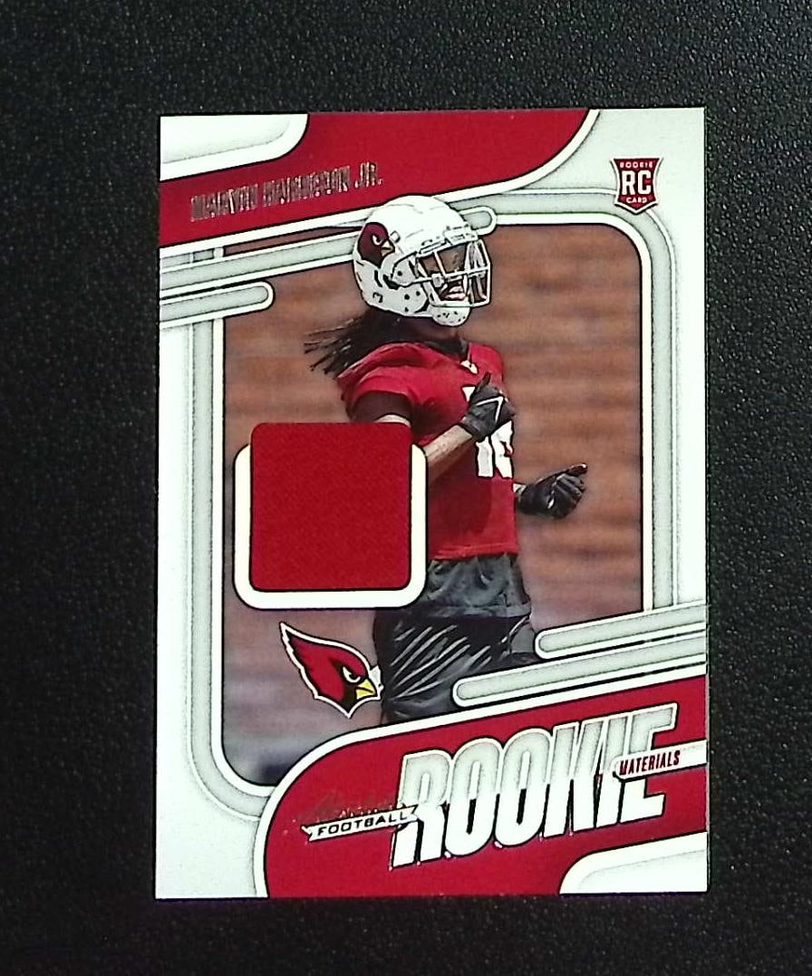 Marvin Harrison Jr. Rookie Patch 2024 Panini Absolute #ARM-MHJ Arizona Cardinals: Panini, Donruss Optic, & Donruss Select, Prizm, Mosaic, Contenders, Zenith, Phoenix, Illusions, Absolute, Rookie NFL Sports Trading Cards, SP, SSP, Cards, Football Cards for Sale Near Me, Superbowl & 