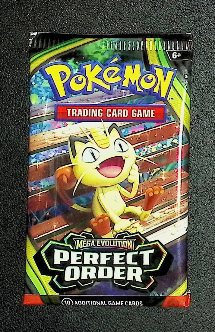 2026 Pokemon Perfect Order 10 Card TCG Booster Pack, Charizard: Pokemon Trading Card Game Cards, Charizard, Pikachu, Mewto, EX, Referse Holo, Holo Rare Cards, Secret Rare Cards, Full Art Cards, Evee, 3 Stars Ultra Rare Cards, Double Rare, Illustration Rare, Specia