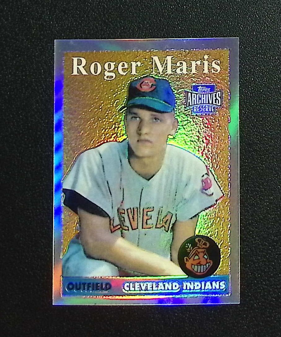 Roger Maris 2001 Topps Archives Reserve #47 Yankees: Topps, Bowman, & Fanatics Baseball MLB Trading & Sports Cards, Sports Cards for Sale Near Me, World Series & Hall of Fame Players Memorabilia, Refractors, X-Fractors, Numbered, SP, SSP, Valuable Aucti
