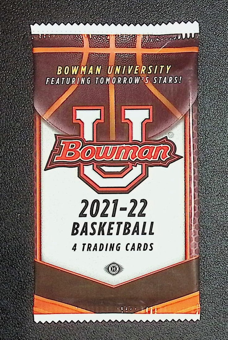 2021-'22 Bowman U Basketball Hobby Box Pack: Bowman Basketball NBA Trading & Sports Cards, Sports Cards for Sale Near Me, Champion and Hall of Fame Players, Auction Lots for Sale On Line