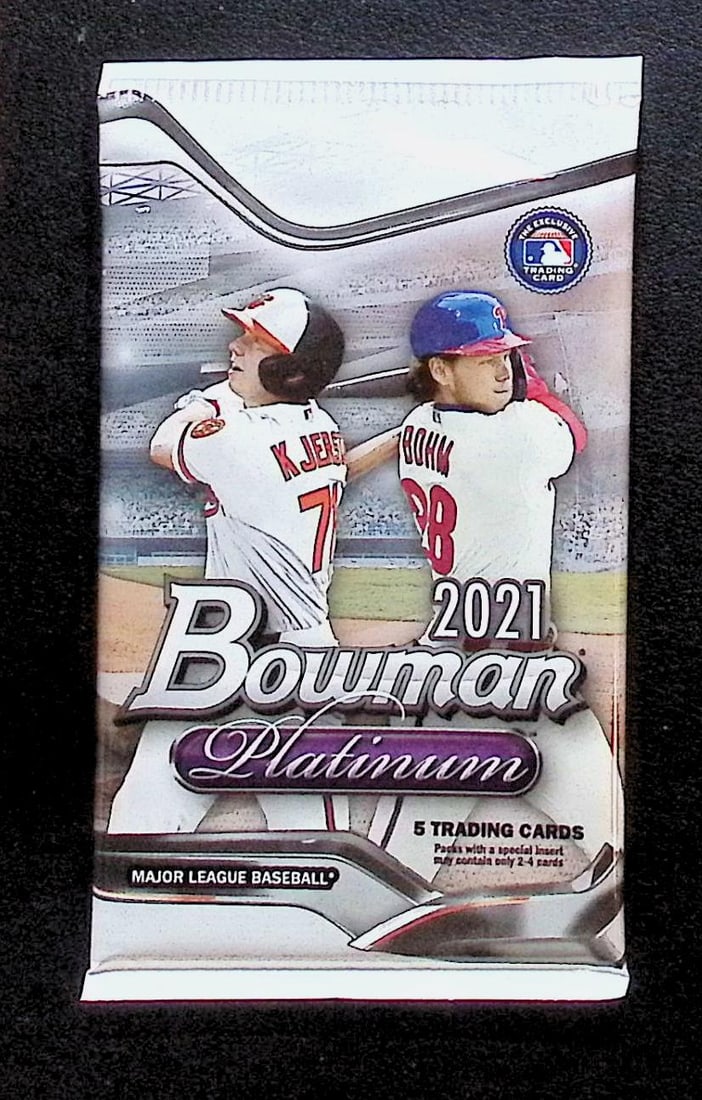 2021 Bowman Platinum Baseball MEGA BOX PACK, Sports Cards, MLB Trading Cards: Bowman Baseball MLB Trading & Sports Cards, World Series & Hall of Fame Players, Auction Lots for Sale On Line, Rookie & Prospect Cards, Refractors, Numbered, SSP, SP