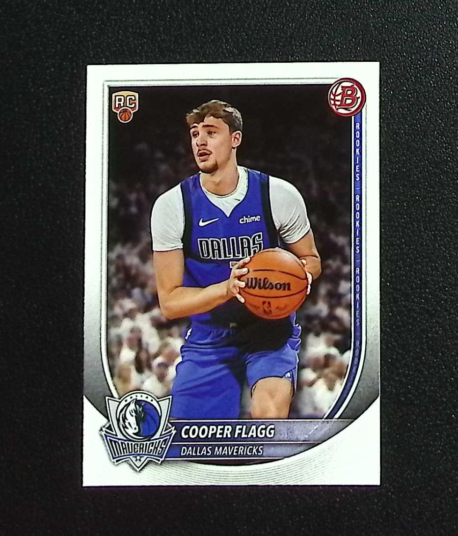 Cooper Flagg Rookie Card 2025-26 Bowman #1 Dallas Mavericks: Topps & Bowman Basketball NBA Trading & Sports Cards, Sports Cards for Sale Near Me, Chrome, Refractor, SP, SSP, Valuable Auction Memorabilia Lots Sold On Line, NBA Championship & Hall of Fame Player 