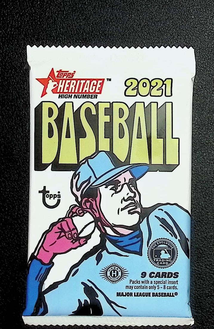 2021 Topps Heritage High Number HOBBY BOX PACK Baseball Card Sports Cards: Topps Heritage Baseball MLB Trading & Sports Cards, Sports Cards for Sale Near Me, World Series & Hall of Fame Players, Auction Lots for Sale on Line, Shohei Ohtani, Sparkles, Rookie Cards, SP, SSP, N