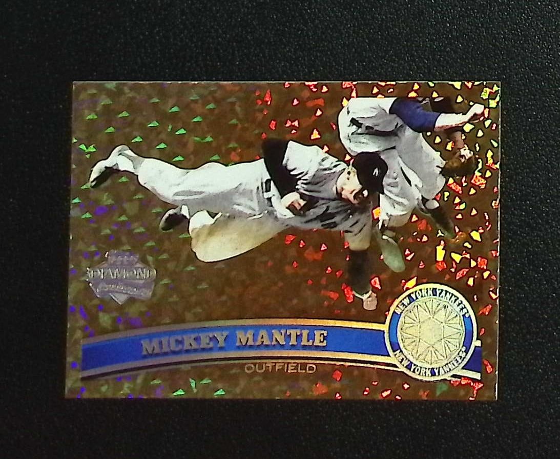 Mickey Mantle Cognac 2011 Topps Diamond Anniversary #7 New York Yankees: Topps, Bowman, & Fanatics Baseball MLB Trading & Sports Cards, Sports Cards for Sale Near Me, World Series & Hall of Fame Players Memorabilia, Refractors, X-Fractors, Numbered, SP, SSP, Valuable Aucti