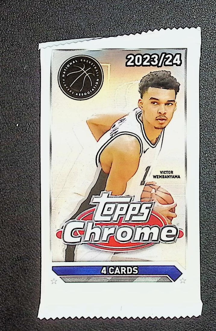 2023-24 Topps Chrome Basketball Cards BLASTER BOX PACK Victor Wembanyama Rookie Card: Topps Chrome Basketball NBA Trading & Sports Cards, Rookie Cards in this set are Victor Wembanyama Rookie, Brandon Miller, Amen Thompson, Scoot Henderson, Ausar Thompson, Autographs, Signatures, Green