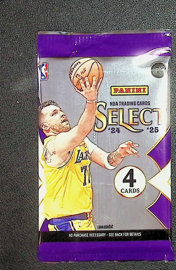 2024-25 Panini Select Basketball Card Hobby BLASTER BOX PACK (1 of 1)
