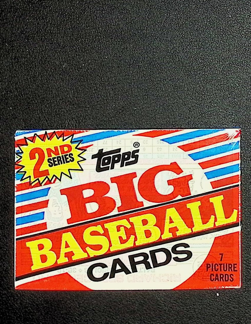 1988 Topps Vintage Big Baseball Cards Series 2 Retail Box Pack Sports Cards: Topps Valuable Vintage MLB Rookie Baseball Trading Cards, Gary Carter, Nolan Ryan, Orel Hersheiser, Don Mattingly, Mike Schmidt Philadelphia Phillies, Old Sports Cards for Sale Near Me, World Series &