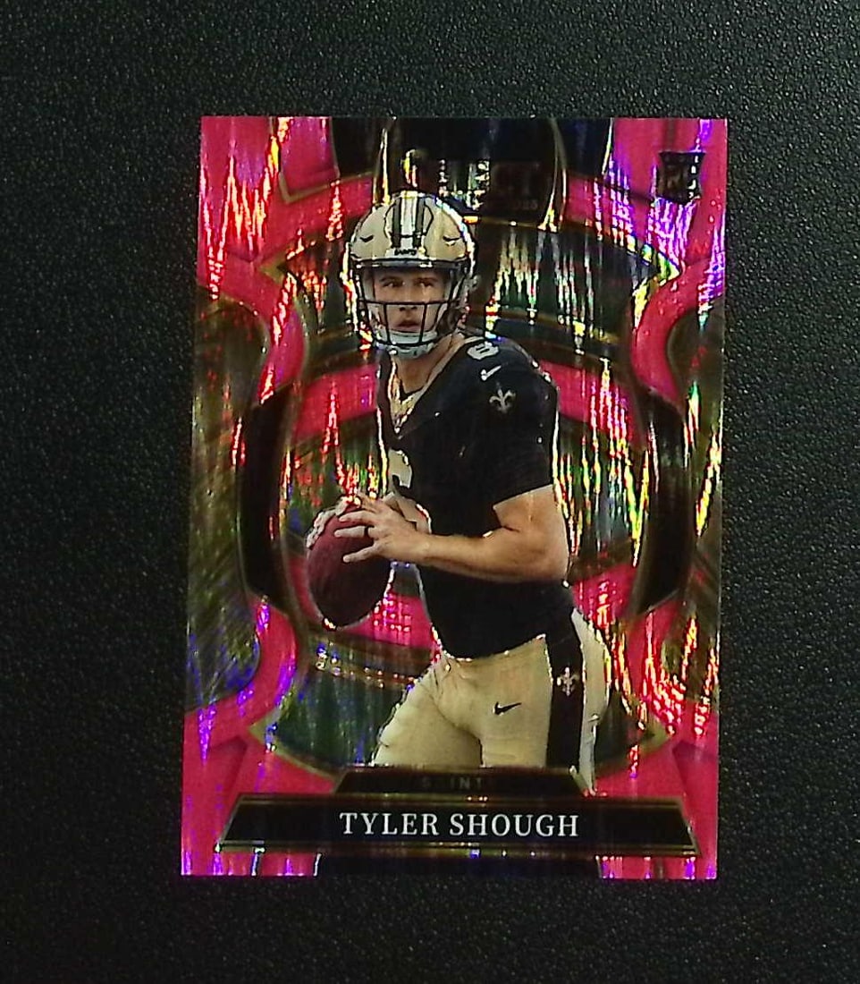 Tyler Shough Rookie Pink Shock Prizm 2025 Select #41 New Orleans Saints: Panini, Donruss Optic, & Donruss Select, Prizm, Mosaic, Contenders, Zenith, Phoenix, Illusions, Absolute, Rookie NFL Sports Trading Cards, SP, SSP, Cards, Football Cards for Sale Near Me, Superbowl & 