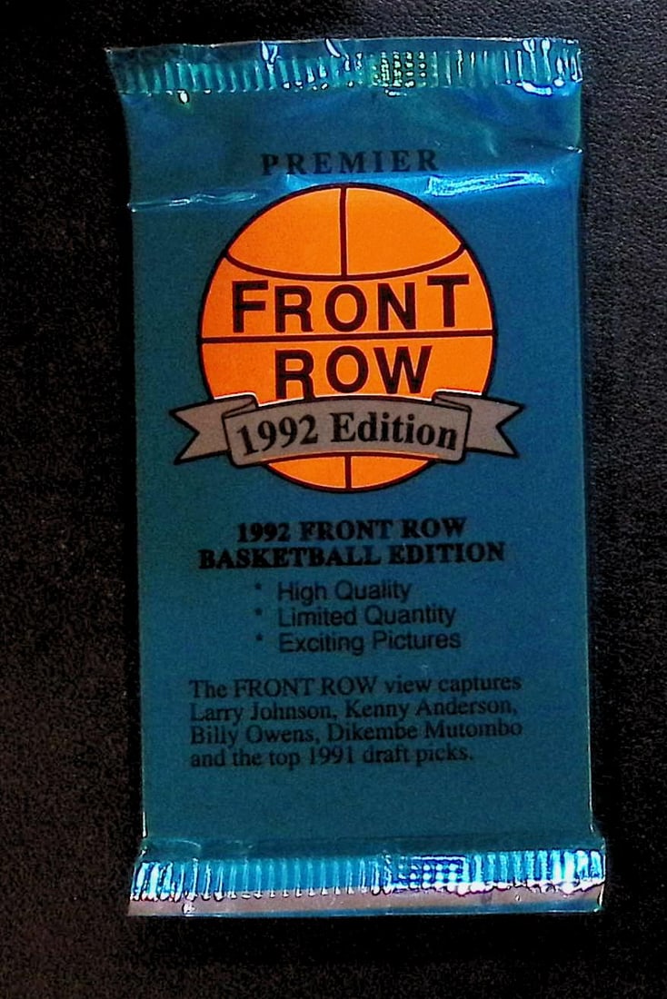 1992 Front Row Premier Vintage Basketball Retail Box Pack (1 of 1)