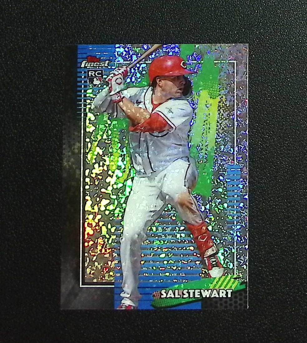 Sal Stewart Rookie Mini Diamond Refractor 2026 Topps Finest #39 Cincinnati Reds: Topps, Bowman, & Fanatics Baseball MLB Trading & Sports Cards, Sports Cards for Sale Near Me, World Series & Hall of Fame Players Memorabilia, Refractors, X-Fractors, Numbered, SP, SSP, Valuable