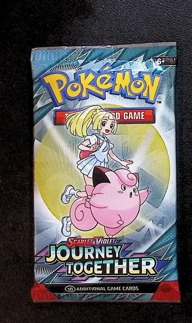 2025 Pokemon Scarlet & Violet Journey Together 10 Card TCG Booster Pack Charizard: Pokemon Trading Card Game Cards, Charizard, Pikachu, Mewto, EX, Referse Holo, Holo Rare Cards, Secret Rare Cards, Full Art Cards, Evee, 3 Stars Ultra Rare Cards, Double Rare, Illustration Rare, Specia