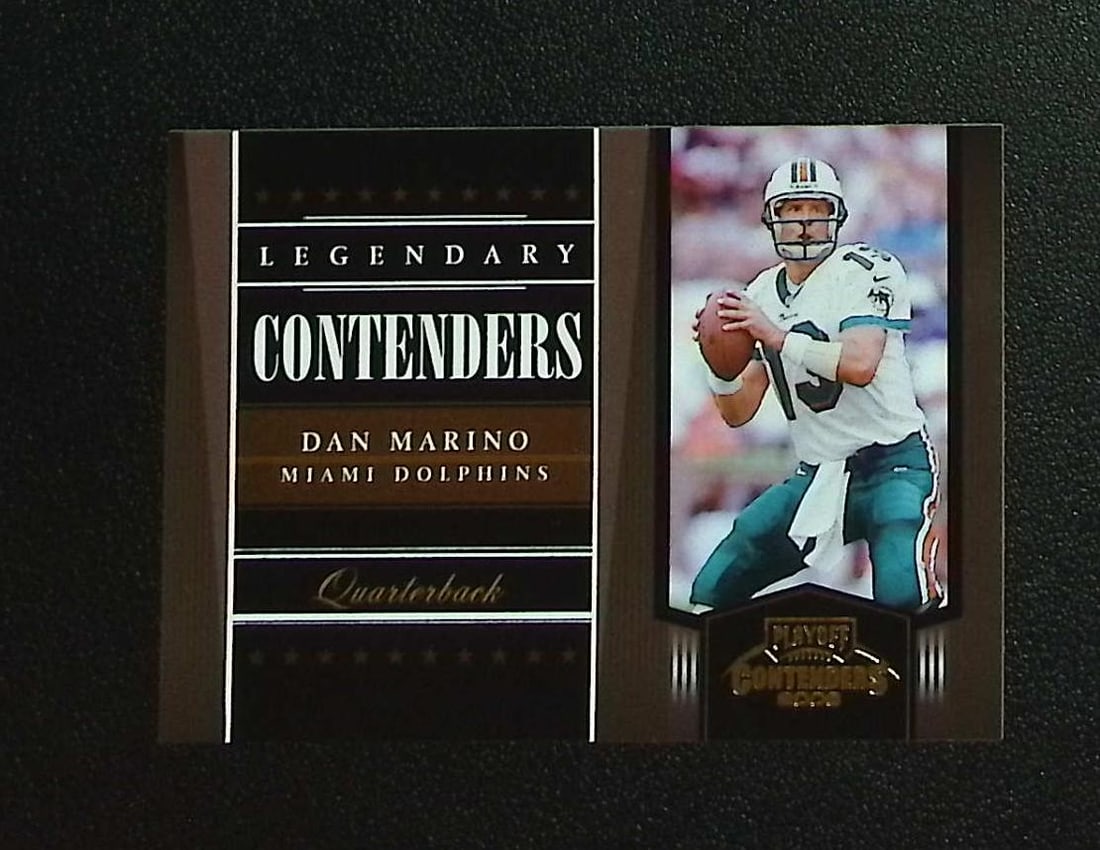 Dan Marino Legendary Contenders /1000 2006 Playoff Contenders #LC-2 Miami Dolphins: Panini, Donruss Optic, & Donruss Select, Prizm, Mosaic, Contenders, Zenith, Phoenix, Illusions, Absolute, Rookie NFL Sports Trading Cards, SP, SSP, Cards, Football Cards for Sale Near Me, Superbowl & 
