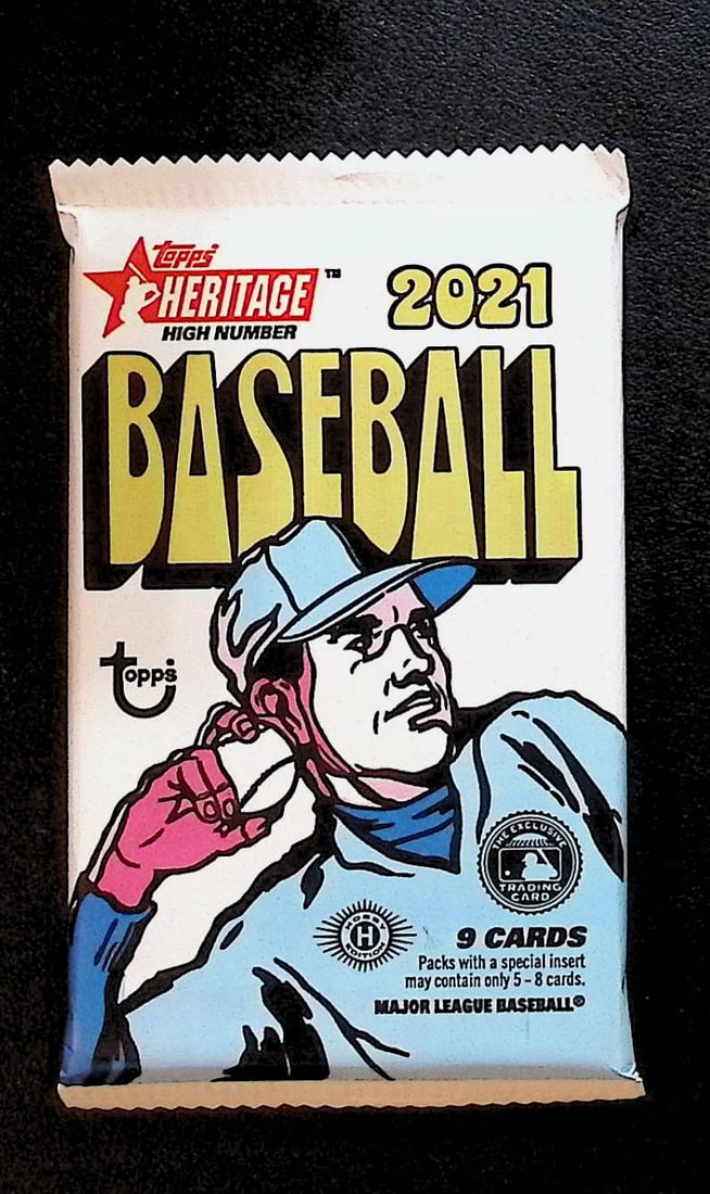2021 Topps Heritage High Number HOBBY BOX PACK Baseball Card Sports Cards: Topps Heritage Baseball MLB Trading & Sports Cards, Sports Cards for Sale Near Me, World Series & Hall of Fame Players, Auction Lots for Sale on Line, Shohei Ohtani, Sparkles, Rookie Cards, SP, SSP, N