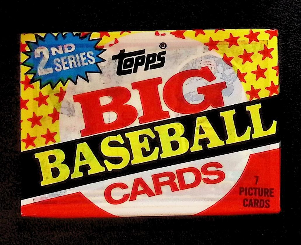 1989 Topps Big Baseball Series 2 Retail Box Wax Pack Vintage Baseball Cards: Topps Valuable Vintage MLB Rookie Baseball Trading Cards, Ken Griffey, Jr, Larry Walker RC, Rickey Henderson, Nolan Ryan, Bo Jackson, Dale Murphy, Sammy Sosa RC, Old Sports Cards for Sale Near Me, Wor